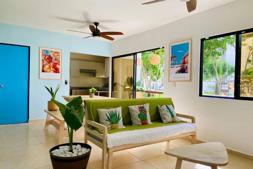 Coquillage B Apartment Cancun Luaran gambar
