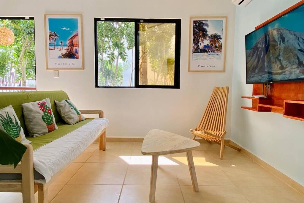 Coquillage B Apartment Cancun Luaran gambar
