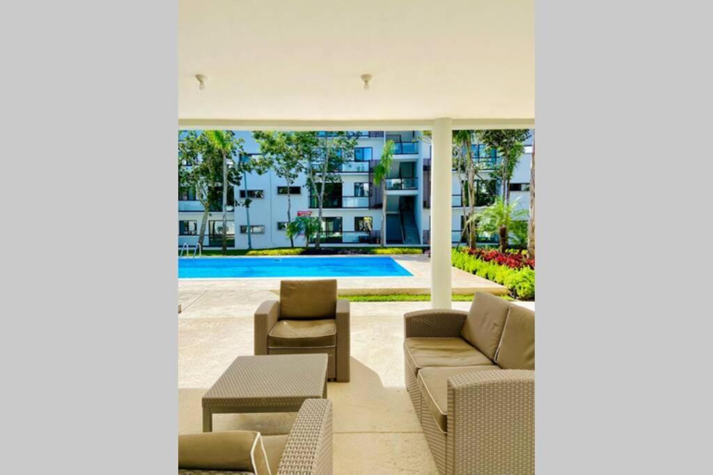 Coquillage B Apartment Cancun Luaran gambar