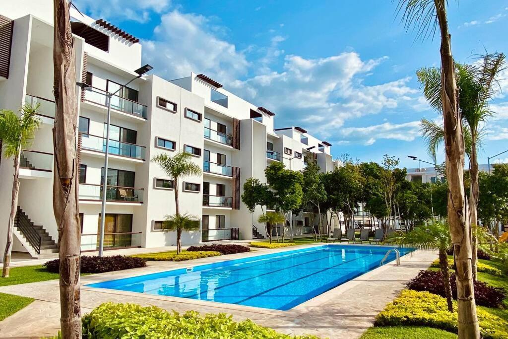 Coquillage B Apartment Cancun Luaran gambar