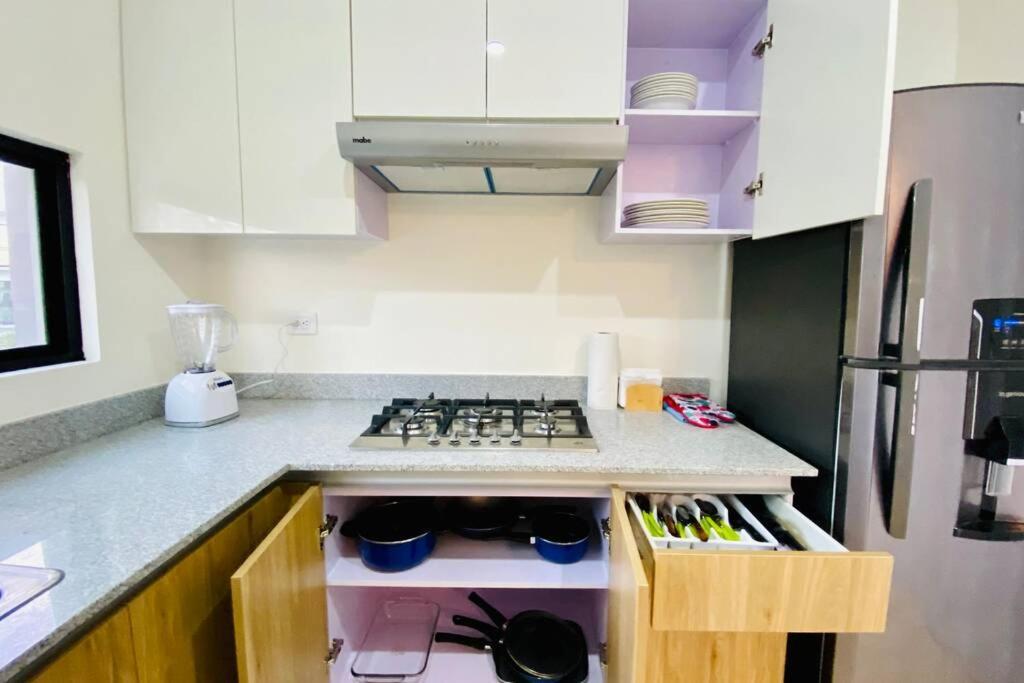 Coquillage B Apartment Cancun Luaran gambar