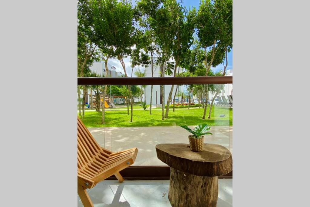 Coquillage B Apartment Cancun Luaran gambar