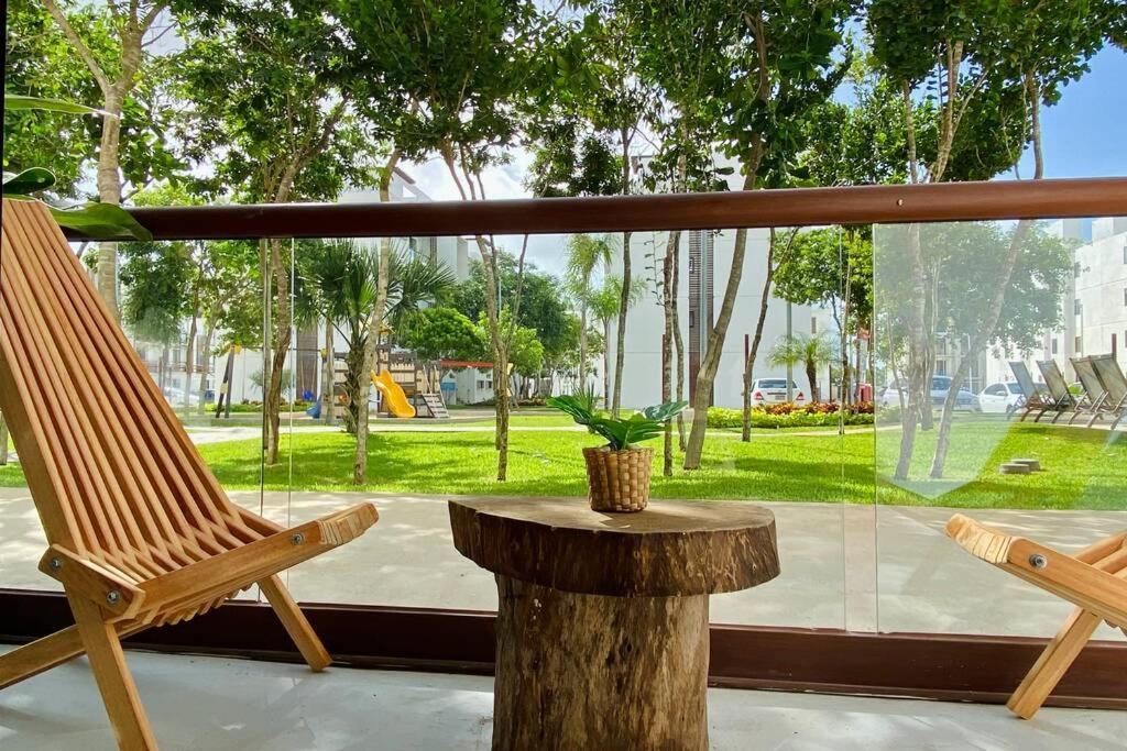 Coquillage B Apartment Cancun Luaran gambar