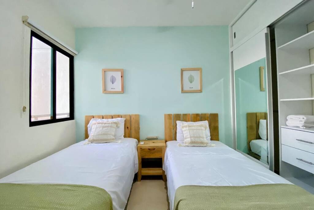 Coquillage B Apartment Cancun Luaran gambar